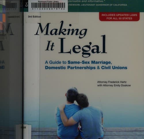 Tapa de Making it legal