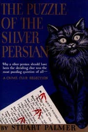 Tapa de The puzzle of the silver Persian