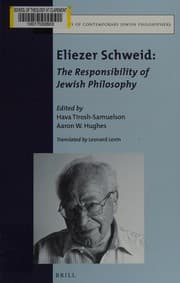 Tapa de Eliezer Schweid