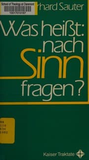 Tapa de Was heisst: nach Sinn fragen?