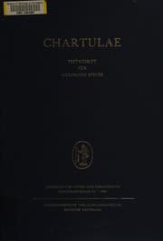 Tapa de Chartulae