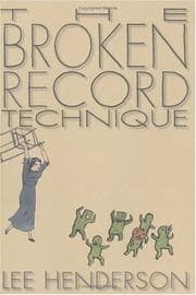 Tapa de The broken record technique