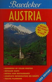Tapa de Baedeker Austria