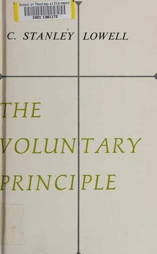 Tapa de The voluntary principle