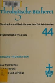 Tapa de Das Wort Gottes und die Kirche