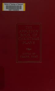 Tapa de The Appleton book of Christmas plays