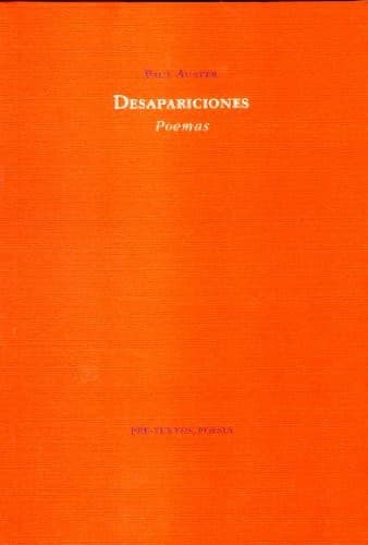 Tapa de Desapariciones