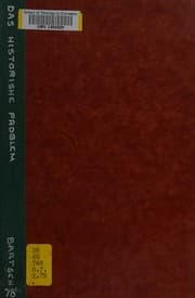 Tapa de Das historische Problem des Lebens Jesu
