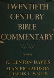 Tapa de The Twentieth century Bible commentary