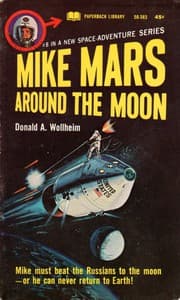 Tapa de Mike Mars Around the Moon