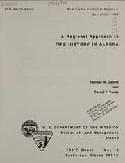Tapa de A regional approach to fire history in Alaska