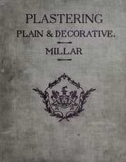 Tapa de Plastering, plain and decorative