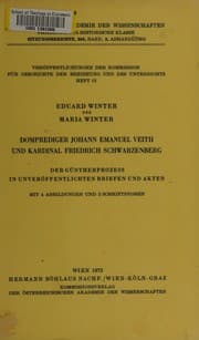 Tapa de Domprediger Johann Emanuel Veith und Kardinal Friedrich Schwarzenberg