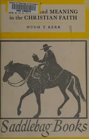 Tapa de Mystery and meaning in the Christian faith