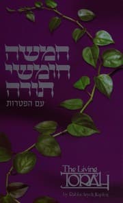 Tapa de The Living Torah
