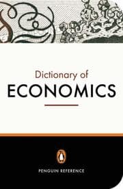 Tapa de The Penguin dictionary of economics