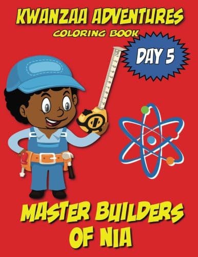 Tapa de Kwanzaa Adventures Coloring Book