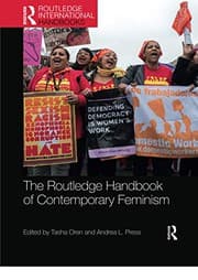 Tapa de Routledge Handbook of Contemporary Feminism