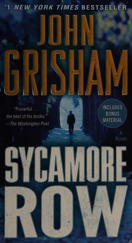 Tapa de Sycamore Row (The Jake Brigance)