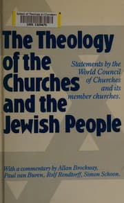 Tapa de The theology of the churches and the Jewish people