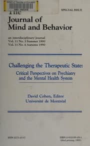 Tapa de Challenging the therapeutic state