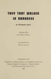 Tapa de They that walked in darkness