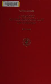 Tapa de A history of the Mishnaic law of purities