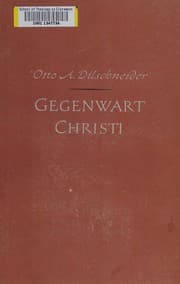 Tapa de Gegenwart Christi (Christus praesens)
