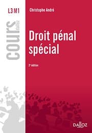 Tapa de Droit pénal spécial - 2e éd.