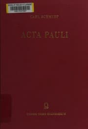 Tapa de Acta Pauli