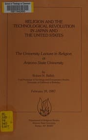 Tapa de Religion and the technological revolution in Japan and the United States