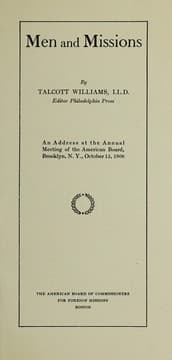 Tapa de Men and missions