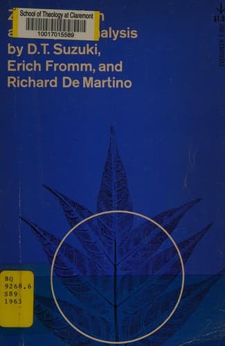 Tapa de Zen Buddhism & psychoanalysis