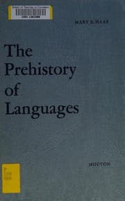 Tapa de Prehistory of Languages (Janua Linguarum. Series Minor)