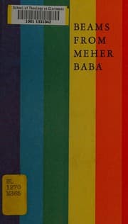 Tapa de Beams from Meher Baba on the spiritual panorama