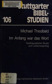 Tapa de Im Anfang war das Wort