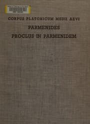 Tapa de Parmenides usque ad finem primae hypothesis