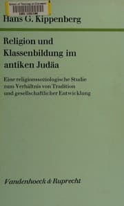 Tapa de Religion und Klassenbildung im antiken Judäa