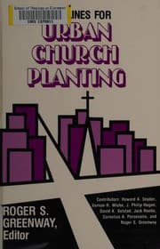 Tapa de Guidelines for urban church planting
