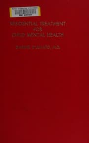 Tapa de Residential treatment for child mental health