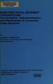 Tapa de Mobilizing social movement organizations
