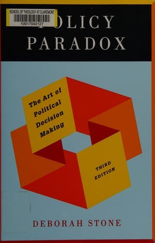 Tapa de Policy paradox