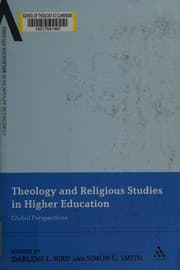 Tapa de Theology and religious studies in higher education