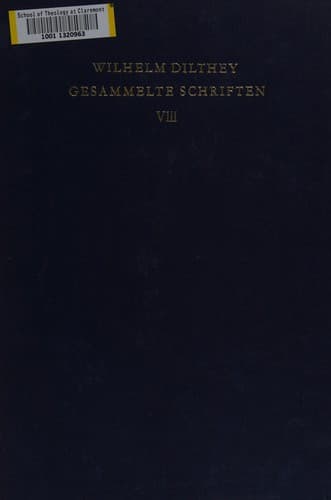 Tapa de Weltanschauungslehre