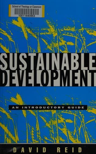 Tapa de Sustainable development