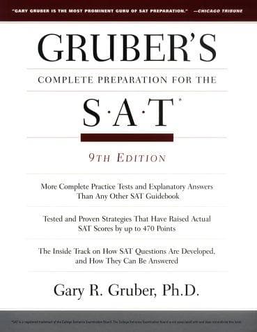 Tapa de Gruber's Complete Preparation for the SAT