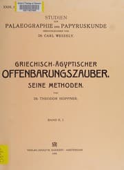 Tapa de Griechisch-ägyptischer Offenbarungszauber