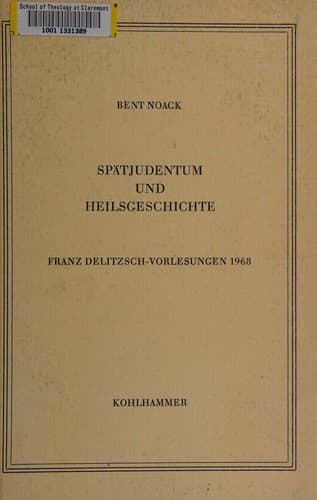 Tapa de Spätjudentum und Heilsgeschichte