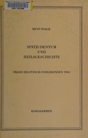 Tapa de Spätjudentum und Heilsgeschichte