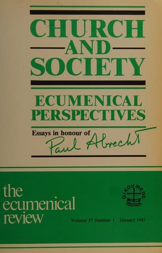 Tapa de Church in Society